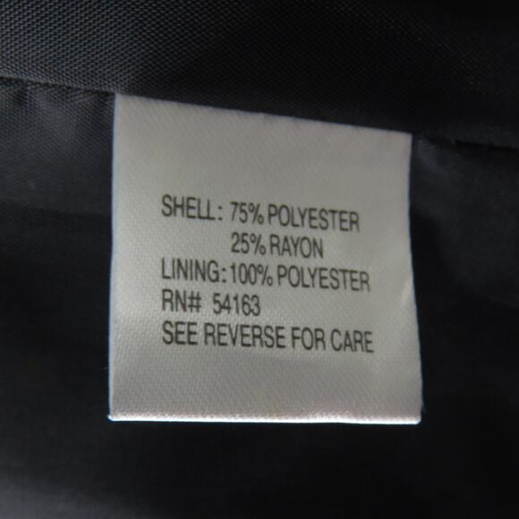 Calvin Klein Black Blazer Women's Tailored Blazer Suit Jacket Size 2 - Picture 5 of 7